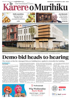 Cover of The Southland Times