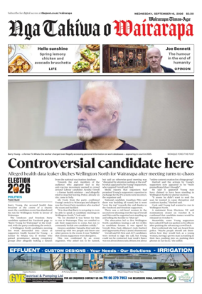 Cover of Wairarapa Times-Age (NZ)