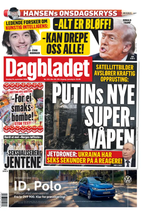 Cover of Dagbladet
