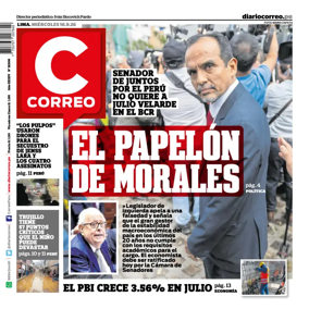 Cover of Diario Correo