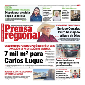 Cover of Prensa Regional