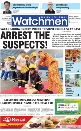 Cover of Watchmen Daily Journal