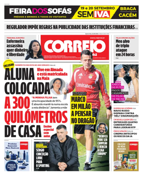 Cover of Correio da Manha