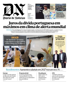 Cover of Diario de Noticias