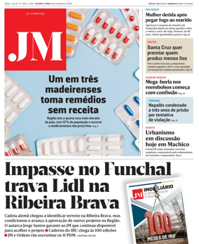 Cover of Jornal Madeira