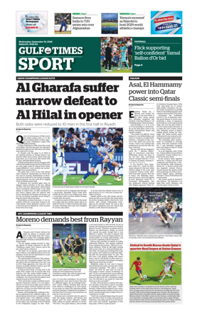 Cover of Gulf Times Sport