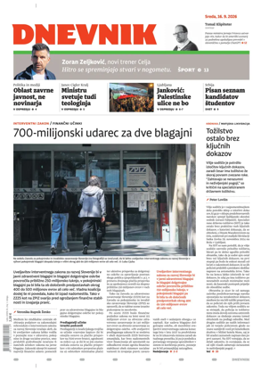 Cover of Dnevnik (Slovenija)