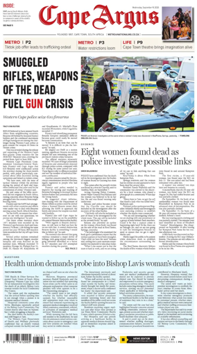 Cover of Cape Argus (PM Edition)