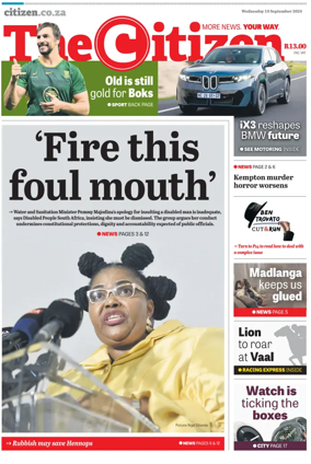 Cover of The Citizen (Gauteng)