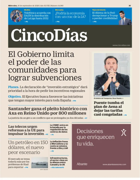 Cover of Cinco Dias