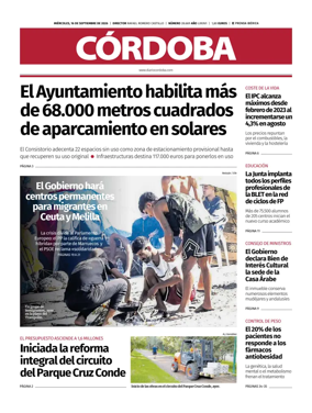 Cover of Diario Cordoba
