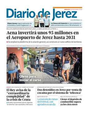 Cover of Diario de Jerez