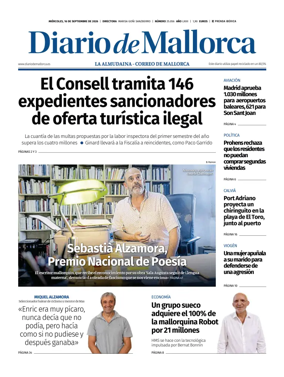 Cover of Diario de Mallorca