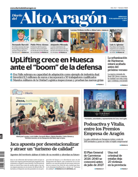 Cover of Diario del Alto Aragon