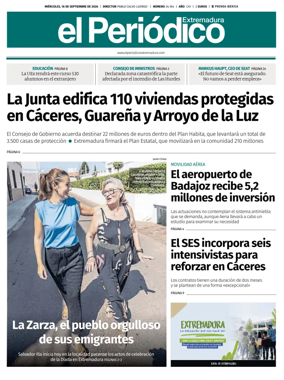 Cover of El Periodico Extremadura