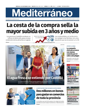Cover of El Periodico Mediterraneo