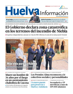 Cover of Huelva Informacion