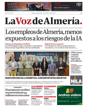 Cover of La Voz de Almeria
