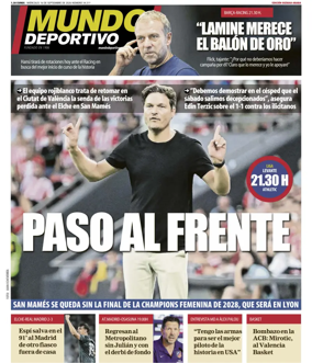 Cover of Mundo Deportivo (Bizkaia-Araba)