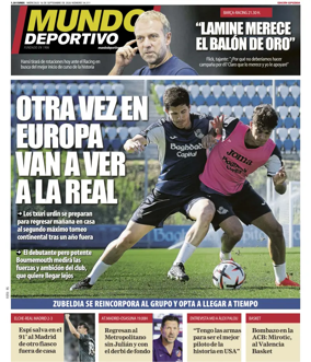 Cover of Mundo Deportivo (Gipuzkoa)