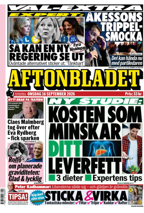 Cover of Aftonbladet