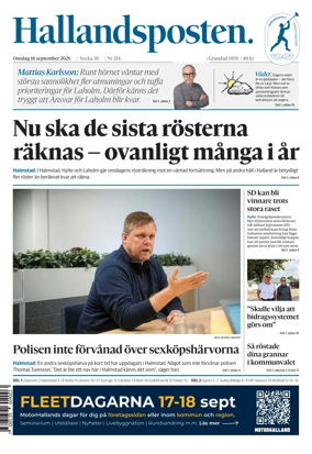 Cover of Hallandsposten