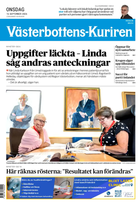 Cover of Vasterbottens-Kuriren