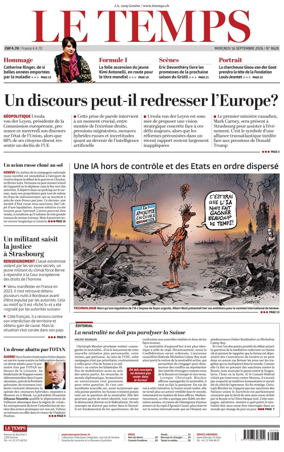 Cover of Le Temps