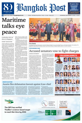 Cover of Bangkok Post