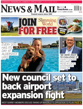 Cover of Aldershot News & Mail