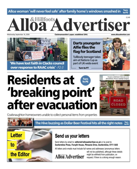 Cover of Alloa Advertiser