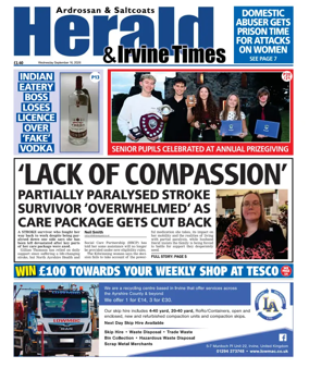 Cover of Ardrossan & Saltcoats Herald