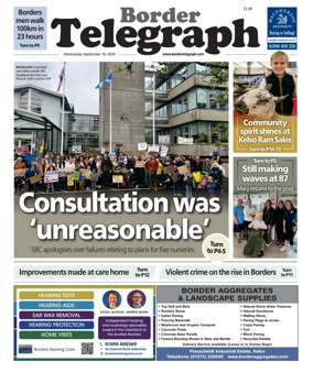 Cover of Border Telegraph