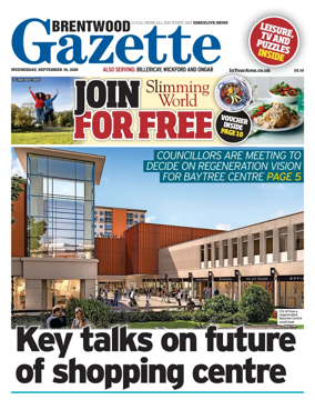 Cover of Brentwood Gazette