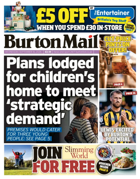 Cover of Burton Mail