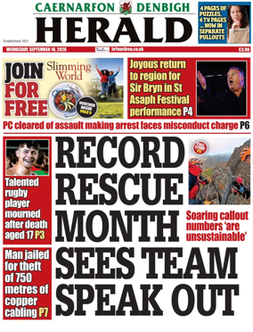 Cover of Caernarfon Herald