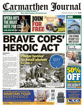 Cover of Carmarthen Journal