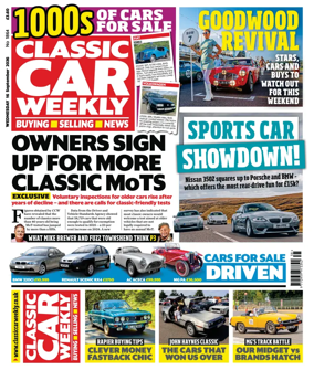 Cover of Classic Car Weekly (UK)
