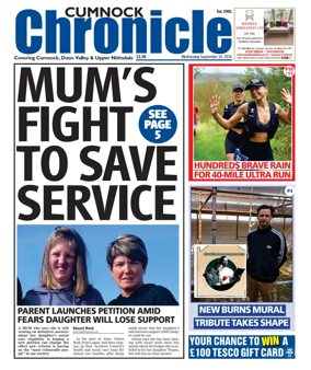 Cover of Cumnock Chronicle