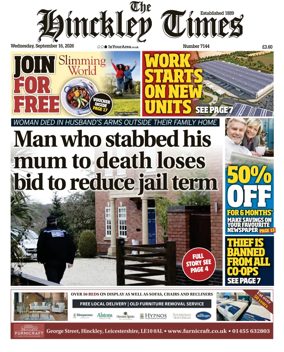 Cover of Hinckley Times