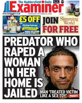 Cover of Huddersfield Daily Examiner
