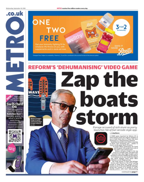 Cover of Metro (UK)