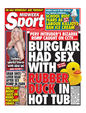 Cover of Midweek Sport