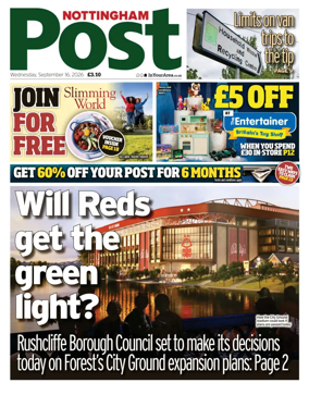 Cover of Nottingham Post