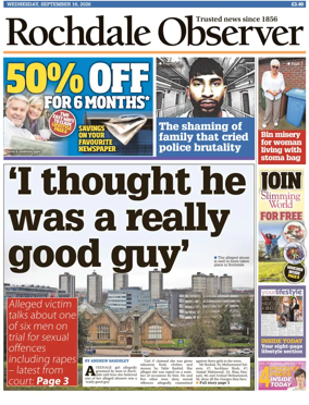 Cover of Rochdale Observer