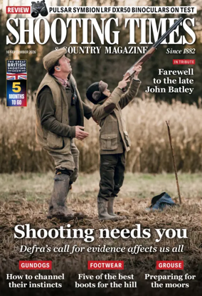 Cover of Shooting Times & Country Magazine