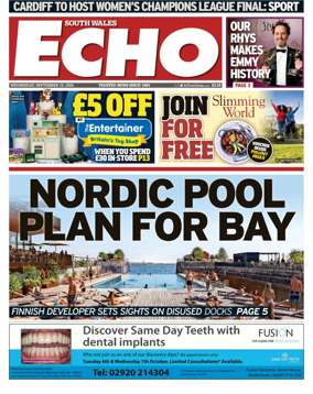 Cover of South Wales Echo