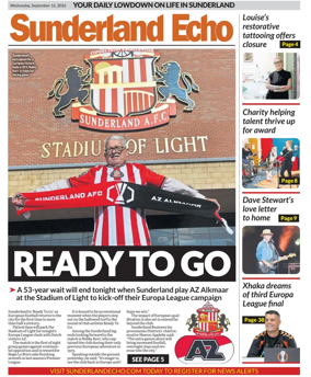 Cover of Sunderland Echo