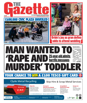 Cover of The Gazette (Scotland)