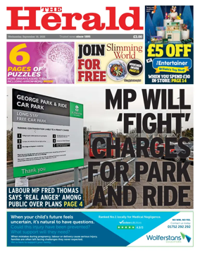 Cover of The Plymouth Herald